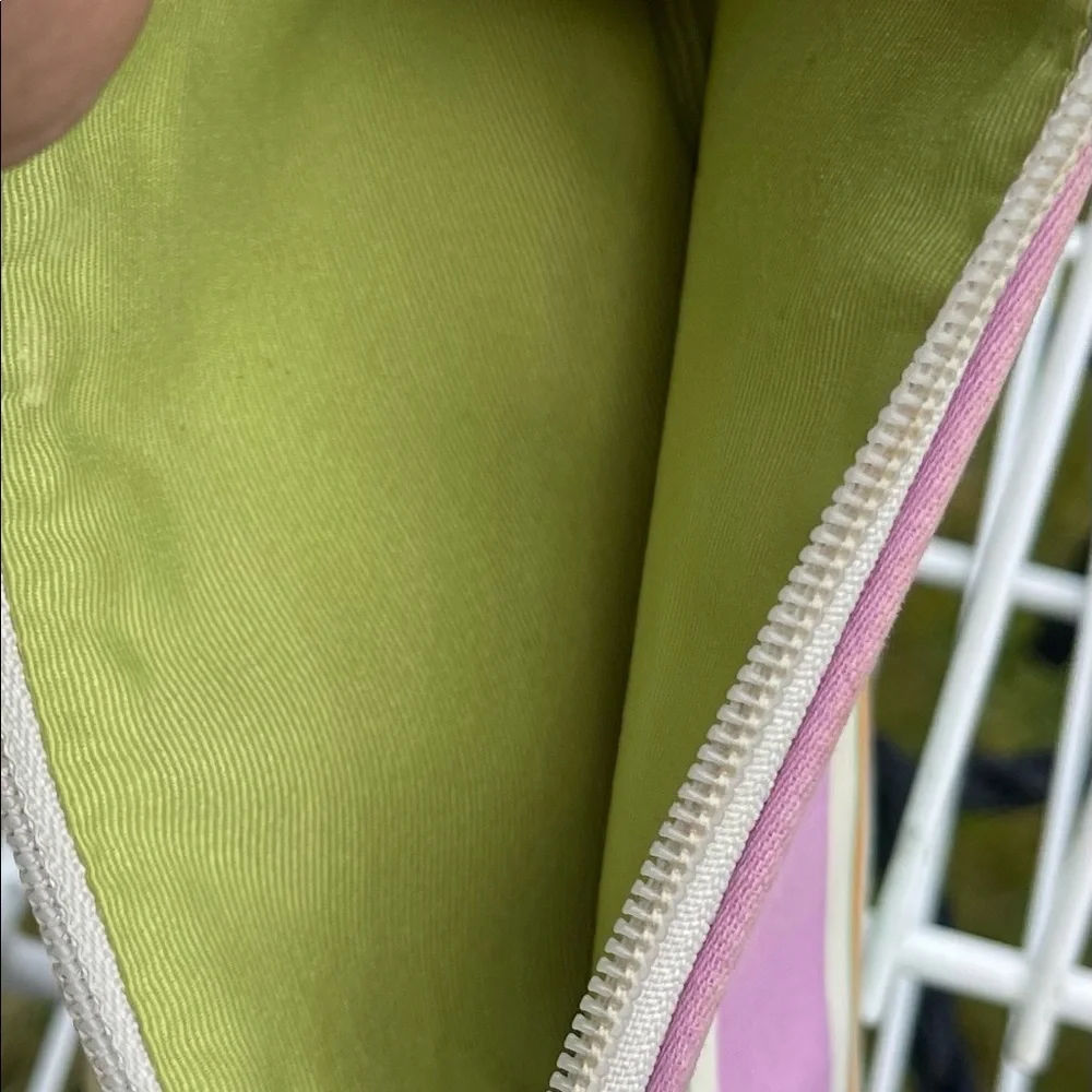 Coach Hampton multi colored wristlet